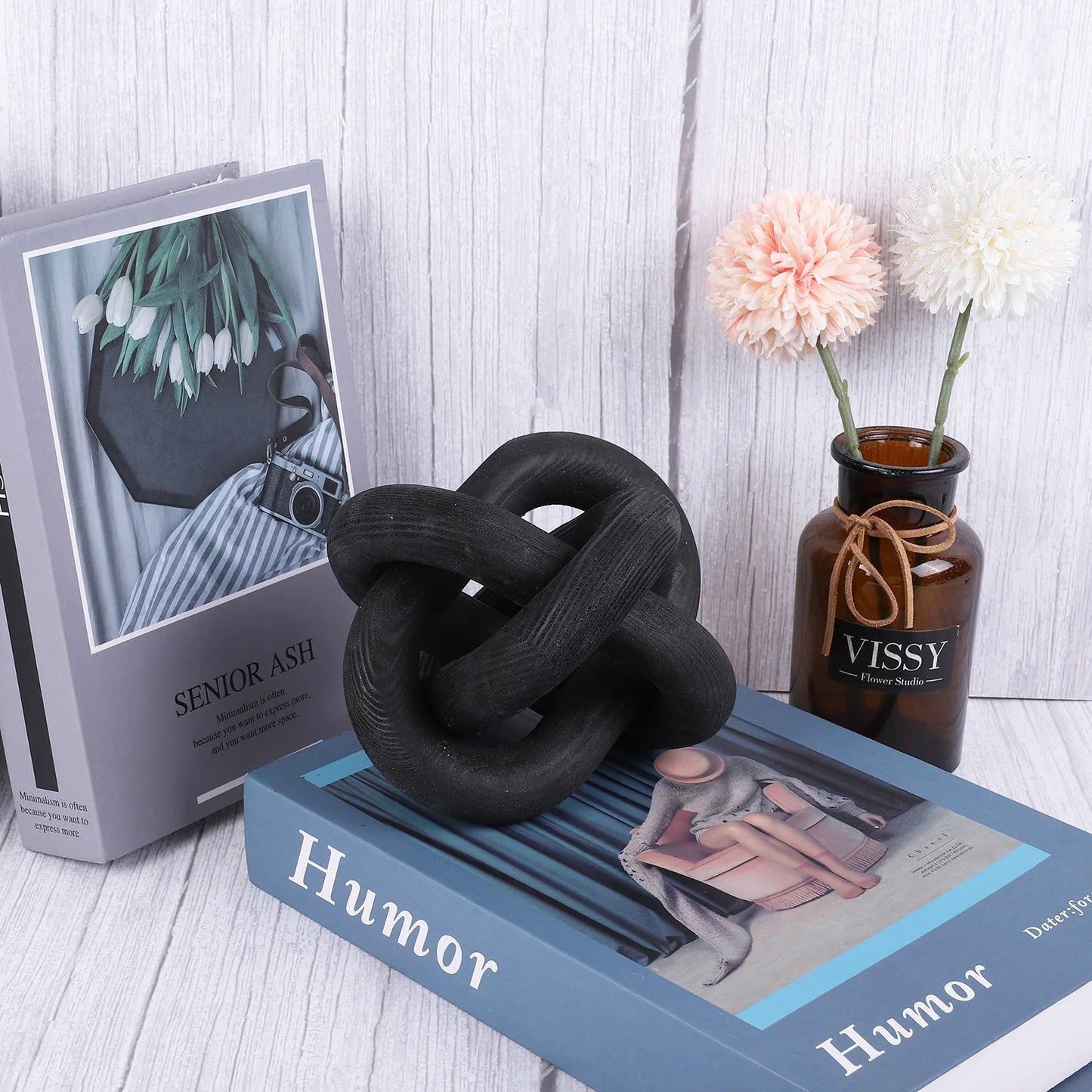 Wooden Decorative Chain Knot – Natural Calm for Your Space