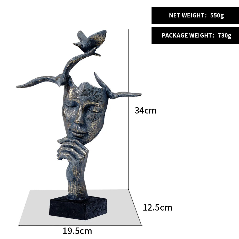 Dreamer Resin Sculpture