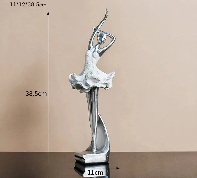 Golden Running Man Sculpture – Dynamic Accent for Modern Spaces