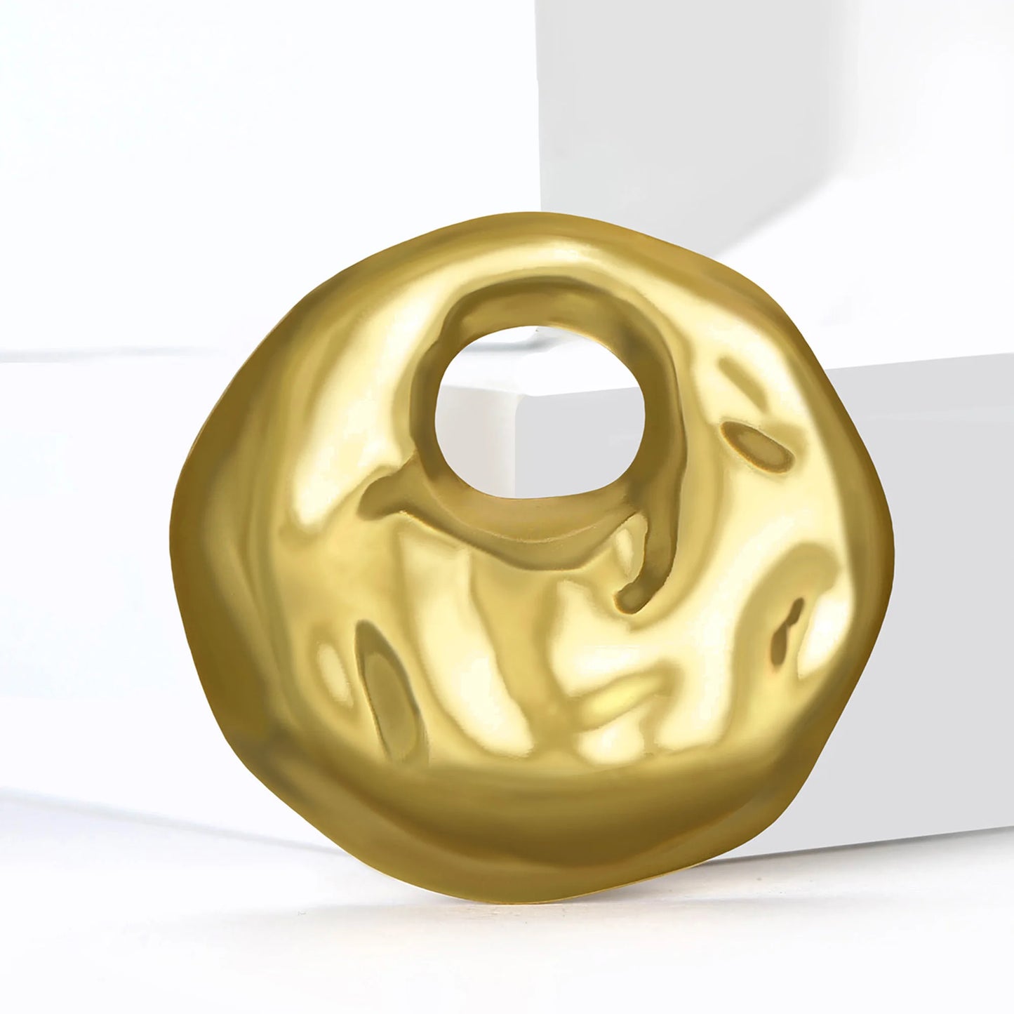 Set of Stainless Steel Irregular Difrent Brooches – Modern Geometric Accents