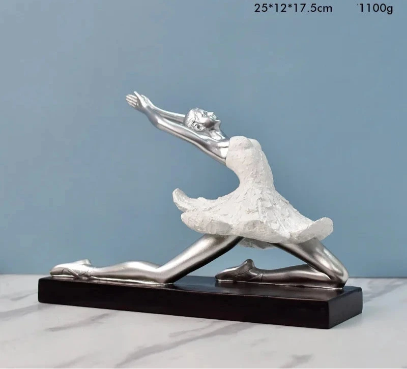 Golden Running Man Sculpture – Dynamic Accent for Modern Spaces