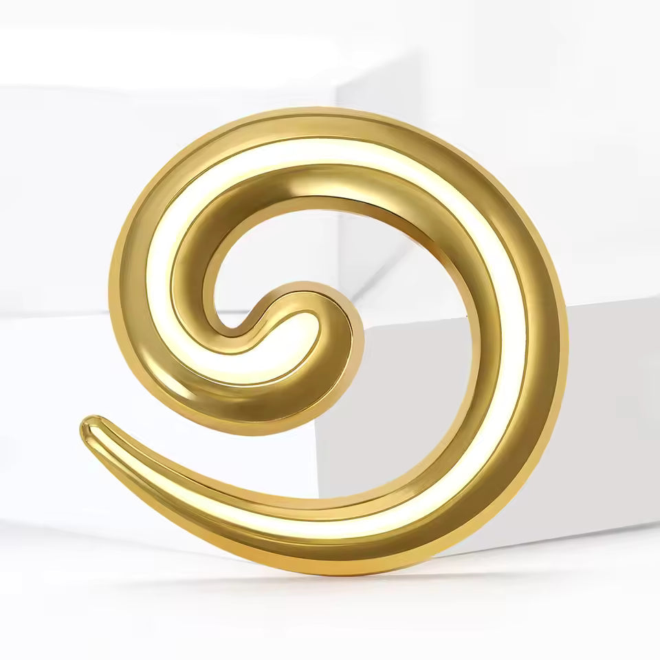 Set of Stainless Steel Irregular Difrent Brooches – Modern Geometric Accents