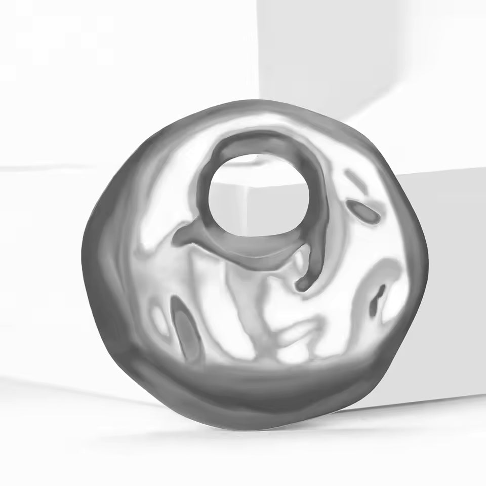 Set of Stainless Steel Irregular Difrent Brooches – Modern Geometric Accents