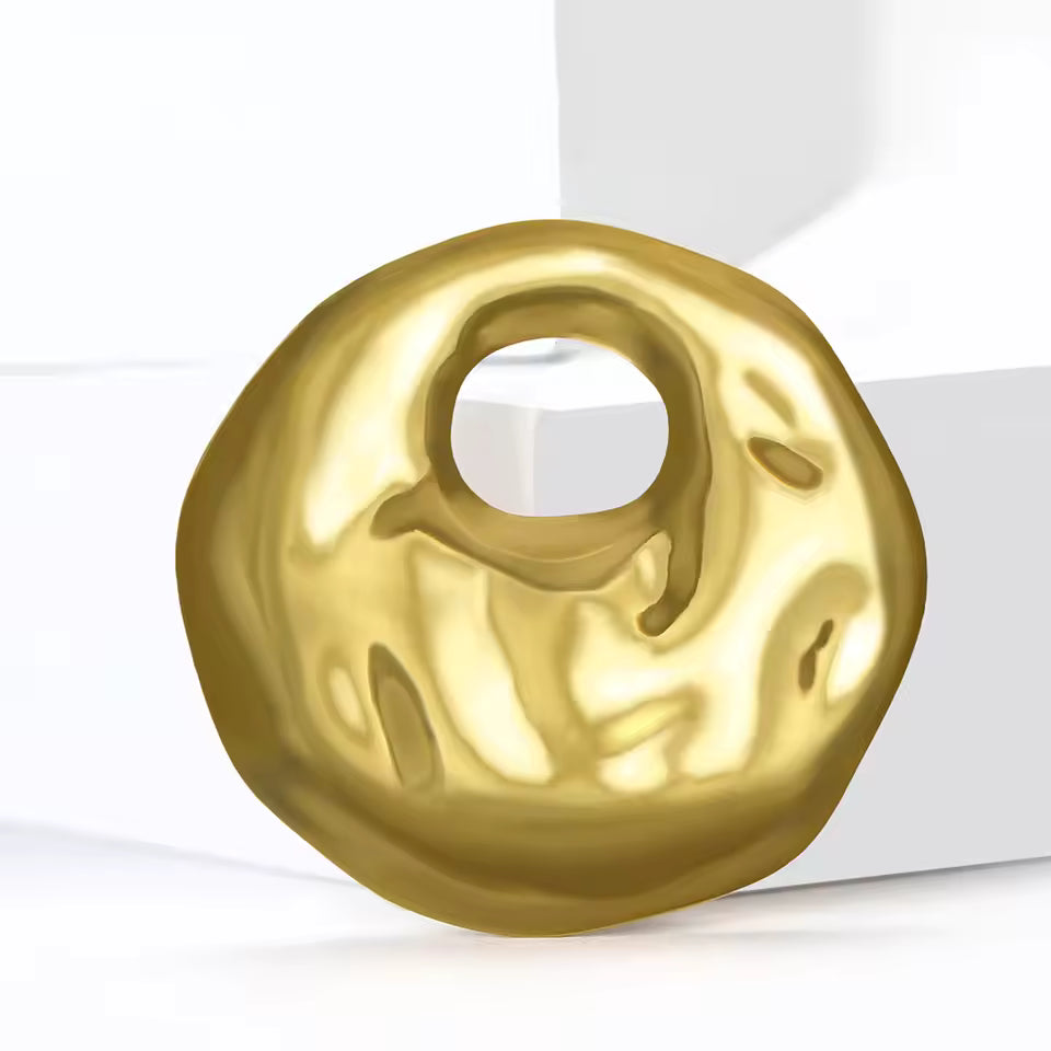 Set of Stainless Steel Irregular Difrent Brooches – Modern Geometric Accents