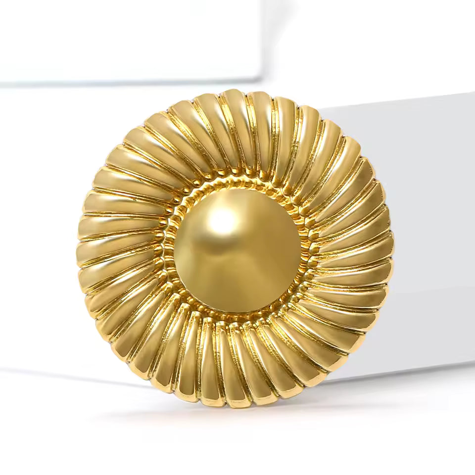 Set of Stainless Steel Irregular Difrent Brooches – Modern Geometric Accents