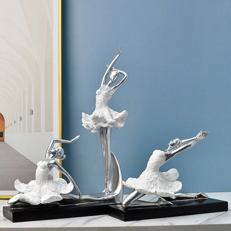 Golden Running Man Sculpture – Dynamic Accent for Modern Spaces