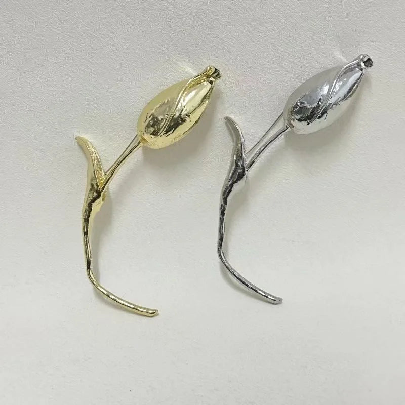 Large Tulip Flower Brooch – Elegant Statement for Every Occasion