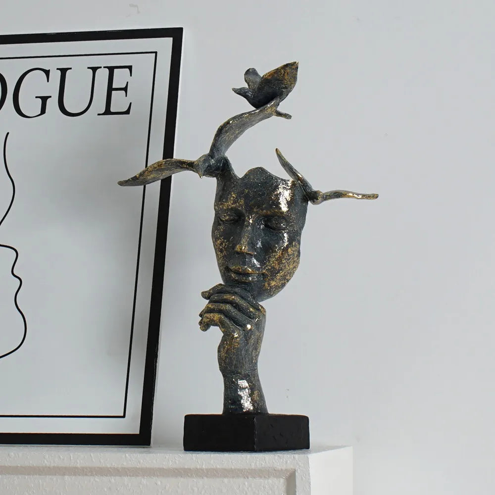 Dreamer Resin Sculpture