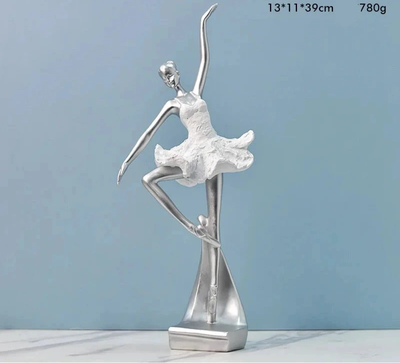 Golden Running Man Sculpture – Dynamic Accent for Modern Spaces