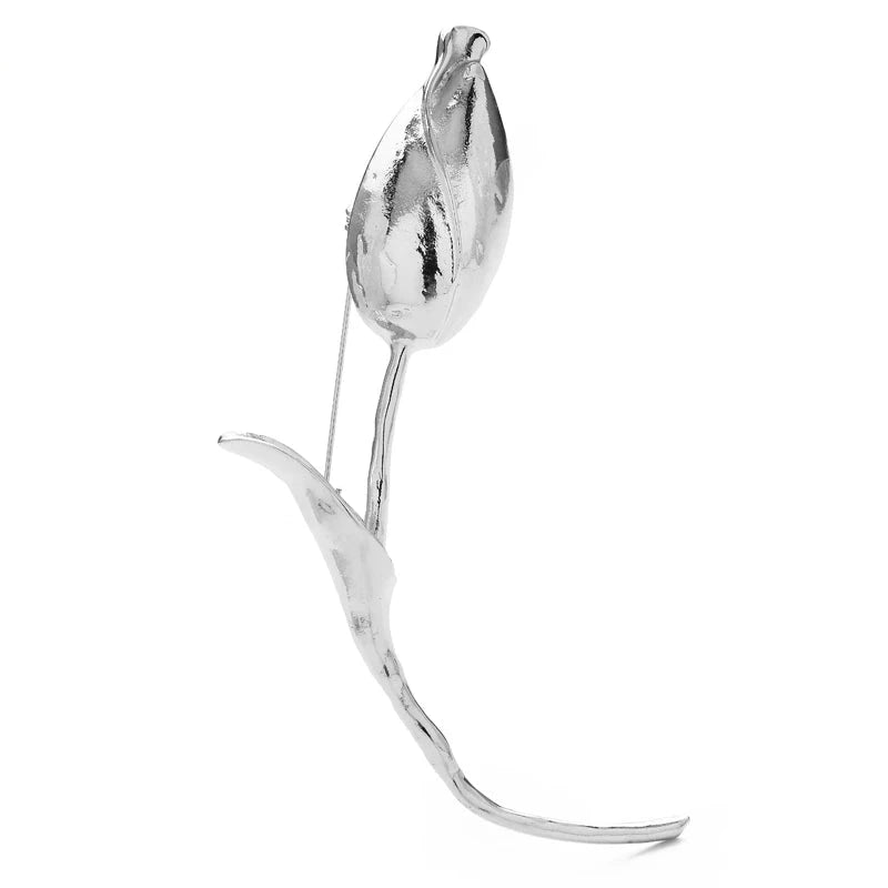 Large Tulip Flower Brooch – Elegant Statement for Every Occasion