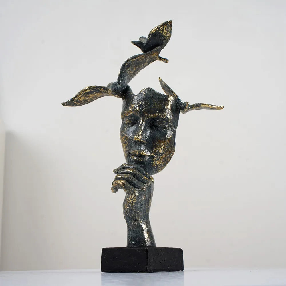 Dreamer Resin Sculpture