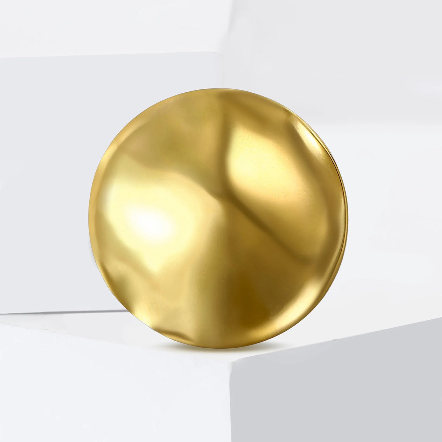 Set of Stainless Steel Irregular Difrent Brooches – Modern Geometric Accents