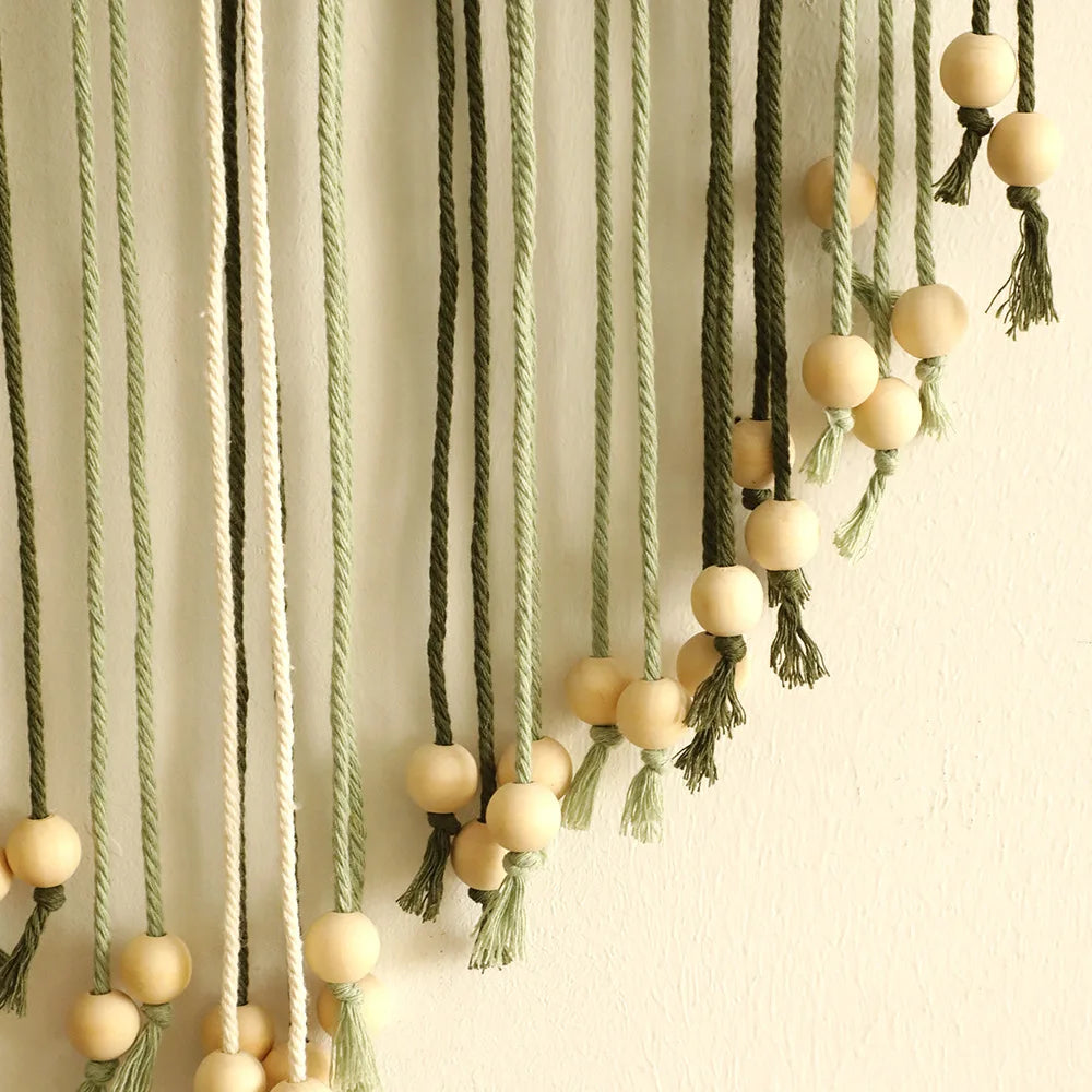 Leaf Macrame Wall Hanging — Boho Touch of Nature