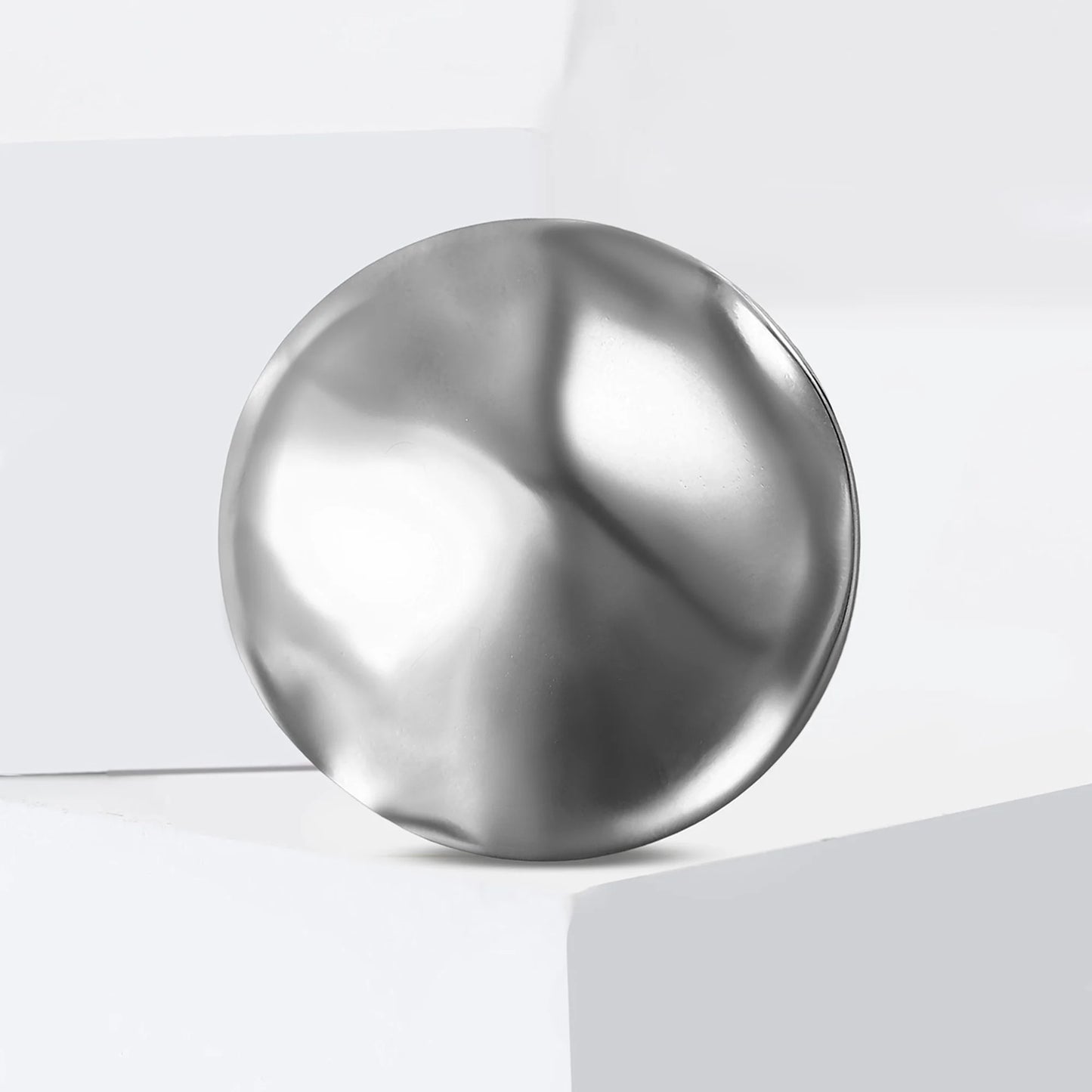 Set of Stainless Steel Irregular Difrent Brooches – Modern Geometric Accents