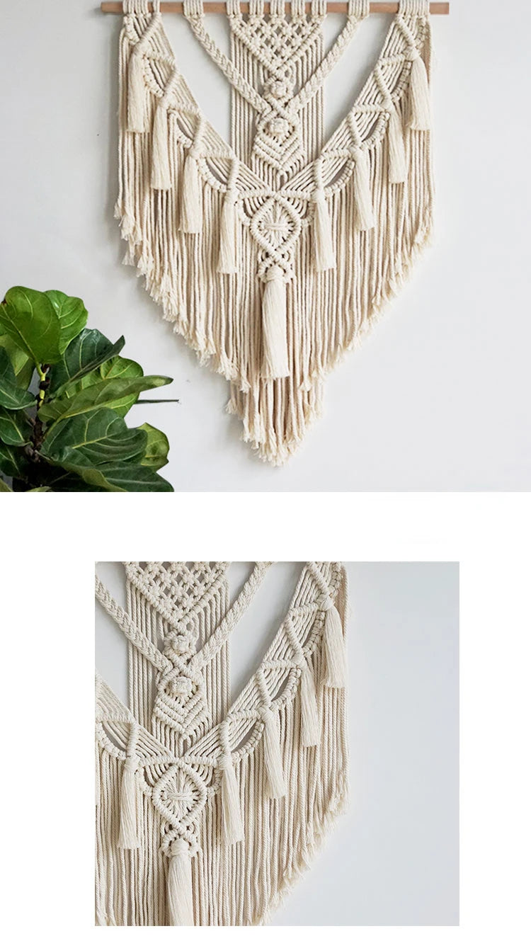 Handwoven Macramé Wall Hanging