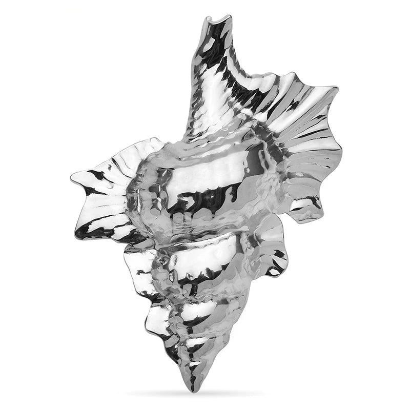 Stainless Steel Conch Brooch — A Touch of Ocean-Inspired Elegance