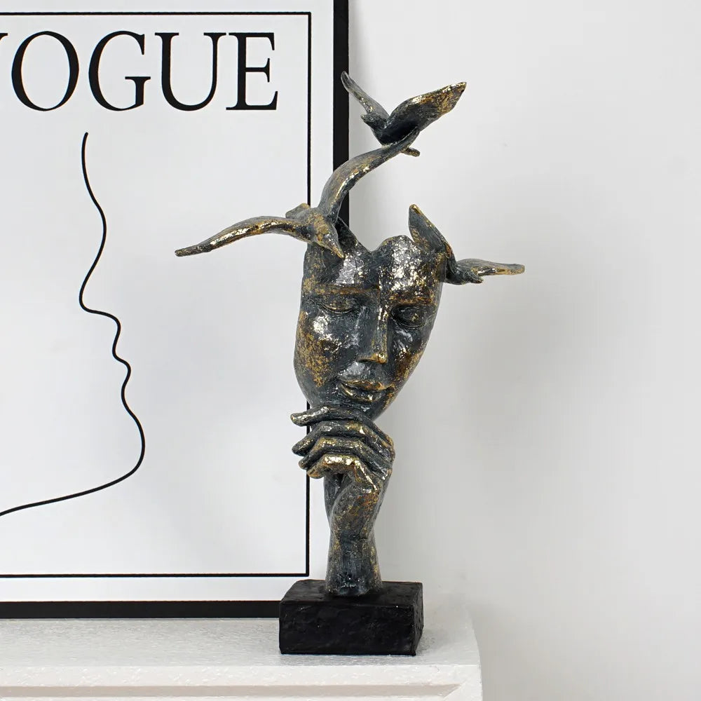 Dreamer Resin Sculpture