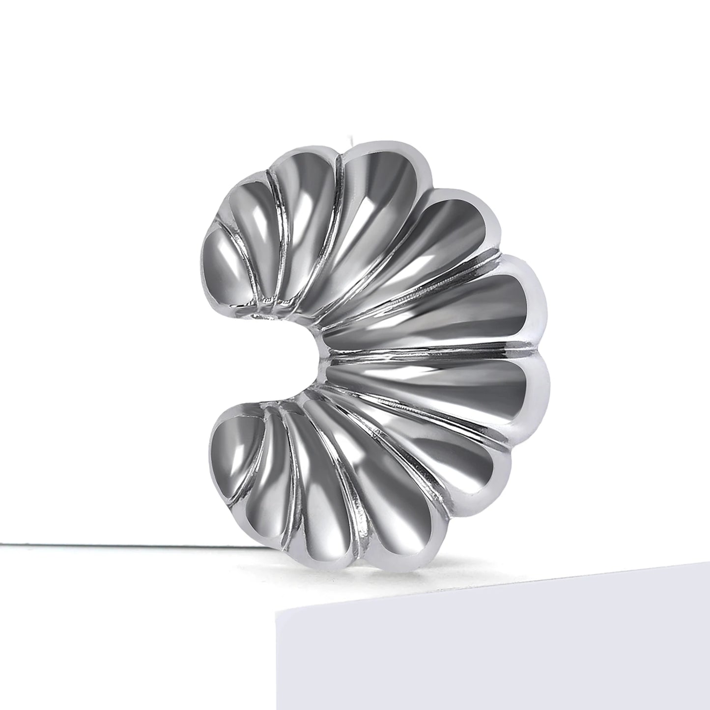 Set of Stainless Steel Irregular Difrent Brooches – Modern Geometric Accents