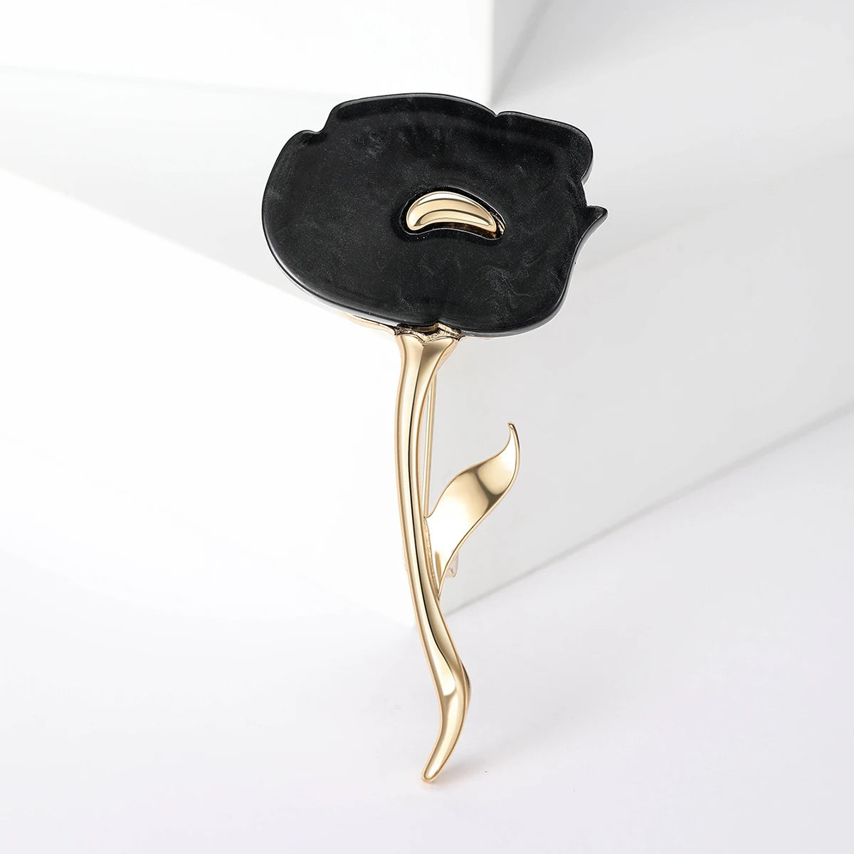 Resin Rose Brooch – A Bloom That Never Fades