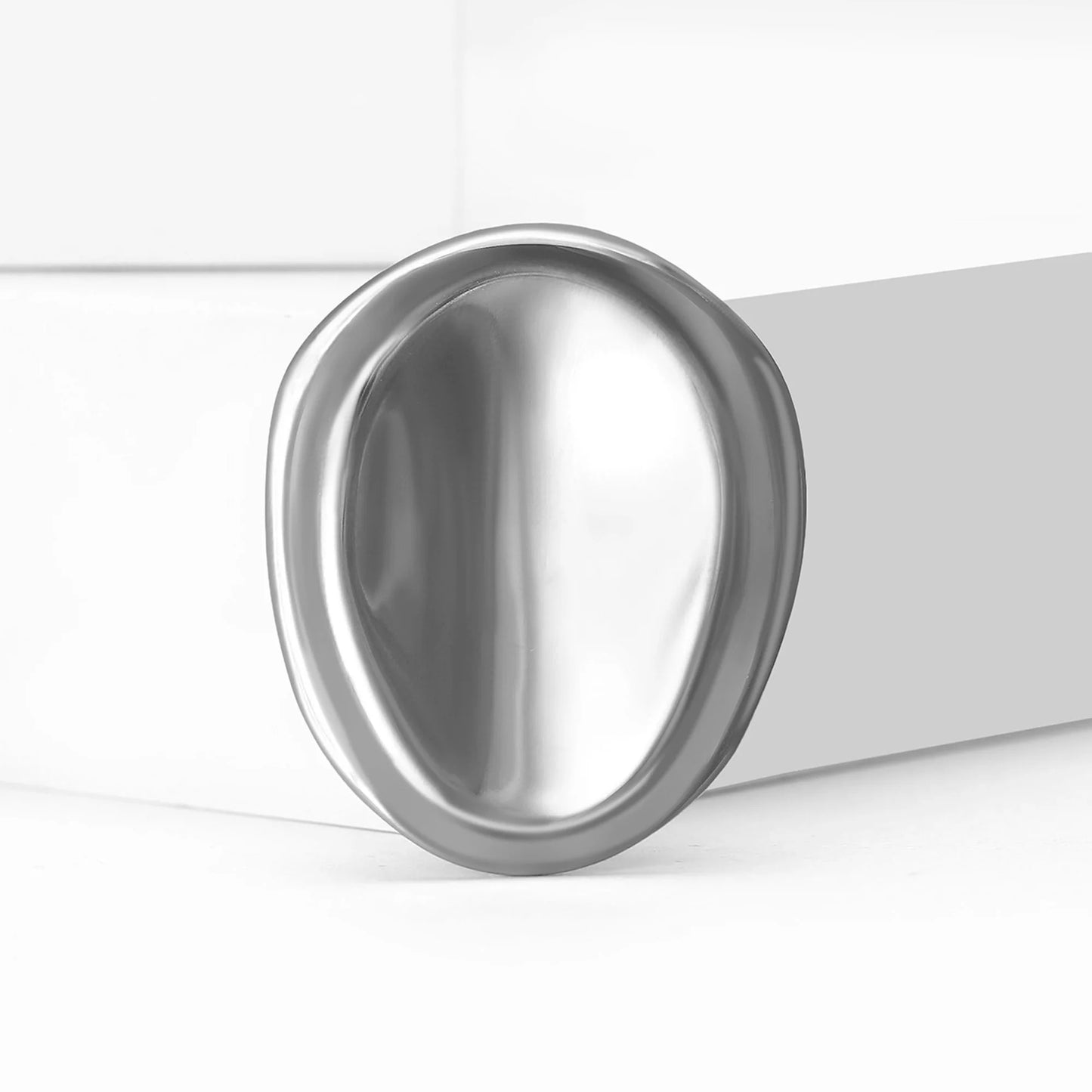 Set of Stainless Steel Irregular Difrent Brooches – Modern Geometric Accents